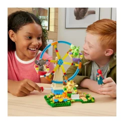 POKEMON Mega pokémon – ruota panoramica adventure builder, set da costruire con 393 pezzi e 4 personaggi pokémon inclusi> Mattoncini