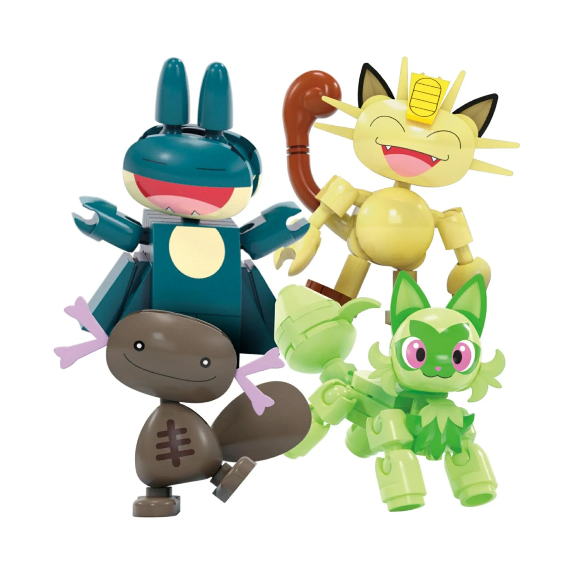 POKEMON Mega pokémon – ruota panoramica adventure builder, set da costruire con 393 pezzi e 4 personaggi pokémon inclusi> Mattoncini