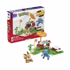 Mega pokémon adventure builder picnic set di costruzioni con 193 mattoncini e pezzi compatibili per collegarlo ad altri mondi, set regalo per bambini dai 7 anni in su> Costruzioni Bambini