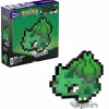 MEGA BLOKS Mega pokémon showcase – bulbasaur, set in stile retrò pixelato da costruire con 374 pezzi, con base piana per esporlo e incisione sul retro per appenderlo> Costruzioni Per Adulti|Set Costruzioni