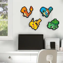 MEGA BLOKS Mega pokémon showcase – charmander, set in stile retrò pixelato da costruire con 349 pezzi, con base piana per esporlo e incisione sul retro per appenderlo> Costruzioni Per Adulti|Set Costruzioni