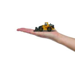 MAJORETTE Mezzi da cantiere volvo da 13 cm, confezione con 4 differenti modelli> Macchinine Bambini