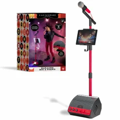 FAO Schwarz Microfono e supporto per karaoke stage stars> Giochi Musicali