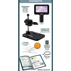 LISCIANI Microscopio hi-tech per bambini – scopri il mondo invisibile> Tablet E Giochi Interattivi