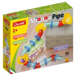 Migoga pipe, quercetti, pista per biglie per i piu’ piccoli, 2+ anni> Costruzioni Bambini