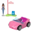 Barbie Mini land – auto cabrio decappottabile – set con mini veicolo e bambola con sorpresa cambia colore in acqua> Camper E Veicoli Per Bambole