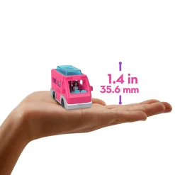 Barbie Mini land – camper dei sogn – set con mini veicolo e bambola con sorpresa cambia colore in acqua> Camper E Veicoli Per Bambole