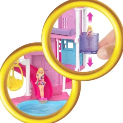 Barbie Mini land – casa dei sogni 1 – playset con bambola a sorpresa, mobili e accessori inclusi><noscript><img width=