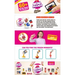 Mini brands retro capsule di zuru, mini collezione retrò a sorpresa><noscript><img width=