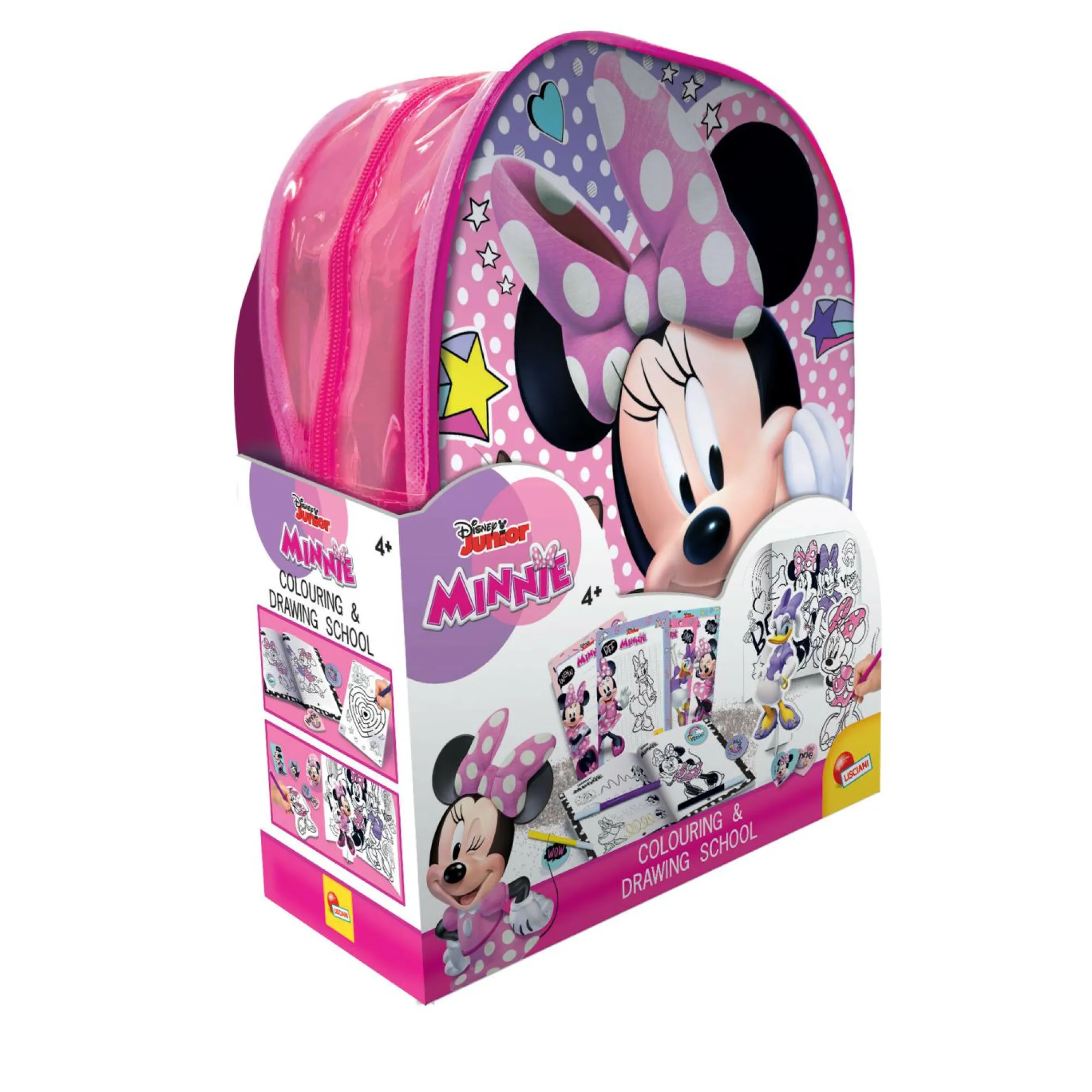 Disney Minnie zainetto coloring and drawing school> Kit Artistici E Pittura