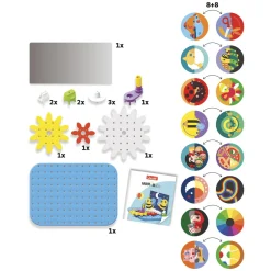 Mirrorello, gioco degli ingranaggi, quercetti, da 4 anni><noscript><img width=