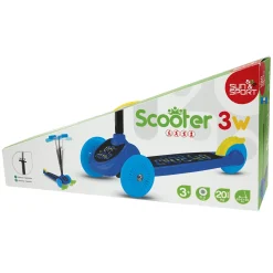 SUN&SPORT Monopattino 3 ruote – twist & roll – blu><noscript><img width=