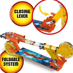 DRAGON BALL Monopattino 2 ruote pieghevole per bambini – sicuro, leggero e regolabile><noscript><img width=