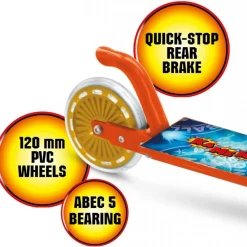 DRAGON BALL Monopattino 2 ruote pieghevole per bambini – sicuro, leggero e regolabile><noscript><img width=