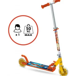 DRAGON BALL Monopattino 2 ruote pieghevole per bambini – sicuro, leggero e regolabile><noscript><img width=