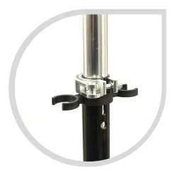 SUN&SPORT Monopattino con ruote pu 15 cm, telaio in metallo, manubrio regolabile, pieghevole e leggero – massimo 100 kg><noscript><img width=