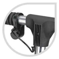 SUN&SPORT Monopattino elettrico 12v pieghevole con led, freno posteriore, pedana antiscivolo, autonomia 60 min, velocità 8 km/h, max 50 kg><noscript><img width=