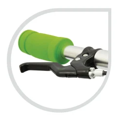 SUN&SPORT Monopattino pieghevole con doppio freno e pedana antiscivolo – sicuro e compatto><noscript><img width=