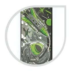 SUN&SPORT Monopattino pieghevole con doppio freno e pedana antiscivolo – sicuro e compatto><noscript><img width=