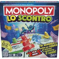 MONOPOLY – lo scontro, gioco da tavolo per feste in famiglia> Giochi In Scatola Per Famiglia