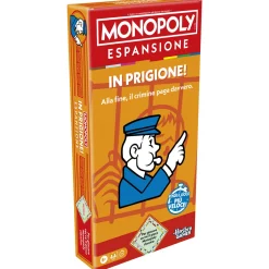 MONOPOLY , espansione in prigione – rendi le partite classiche a ancora più divertenti e veloci –  dagli 8 anni in su – 2-6 giocatori – 40 min> Giochi In Scatola Per Famiglia