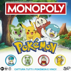 MONOPOLY pokémon edition – gioco da tavolo per 2-4 giocatori, dai 8 anni in su. perfetto per bambini e fan dei pokémon – 45 min> Giochi Di Società Per Bambini
