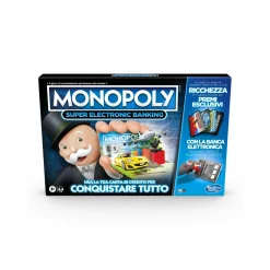 MONOPOLY super electronic banking> Giochi Da Tavolo Per Adulti E Carte Collezionabili|Giochi Di Società Per Bambini