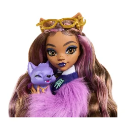 Monster High – clawdeen wolf, bambola dal look mostruoso con cucciolo crescent e accessori inclusi><noscript><img width=
