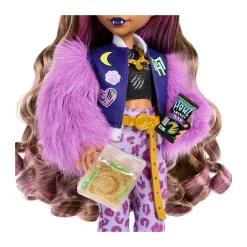 Monster High – clawdeen wolf, bambola dal look mostruoso con cucciolo crescent e accessori inclusi><noscript><img width=