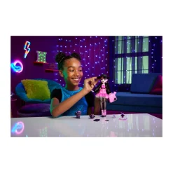 Monster High – draculaura, bambola dal look mostruoso con gatto-pipistrello conte favoloso e accessori inclusi> Fashion Dolls
