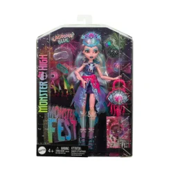 Monster High – lagoona blue monster fest, bambola con outfit glamour e accessori a tema festival musicale inclusi><noscript><img width=