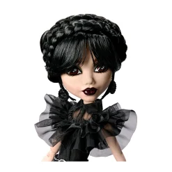 Monster High mercoledì – rave’n mercoledì, bambola da collezione in abito nero dallo stile gotico> Fashion Dolls