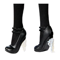 Monster High mercoledì – rave’n mercoledì, bambola da collezione in abito nero dallo stile gotico><noscript><img width=