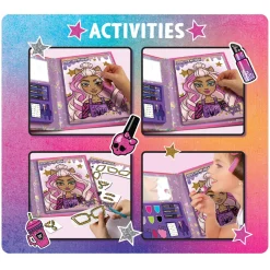 LISCIANI Monster high sketchbook fangtastic make-up><noscript><img width=