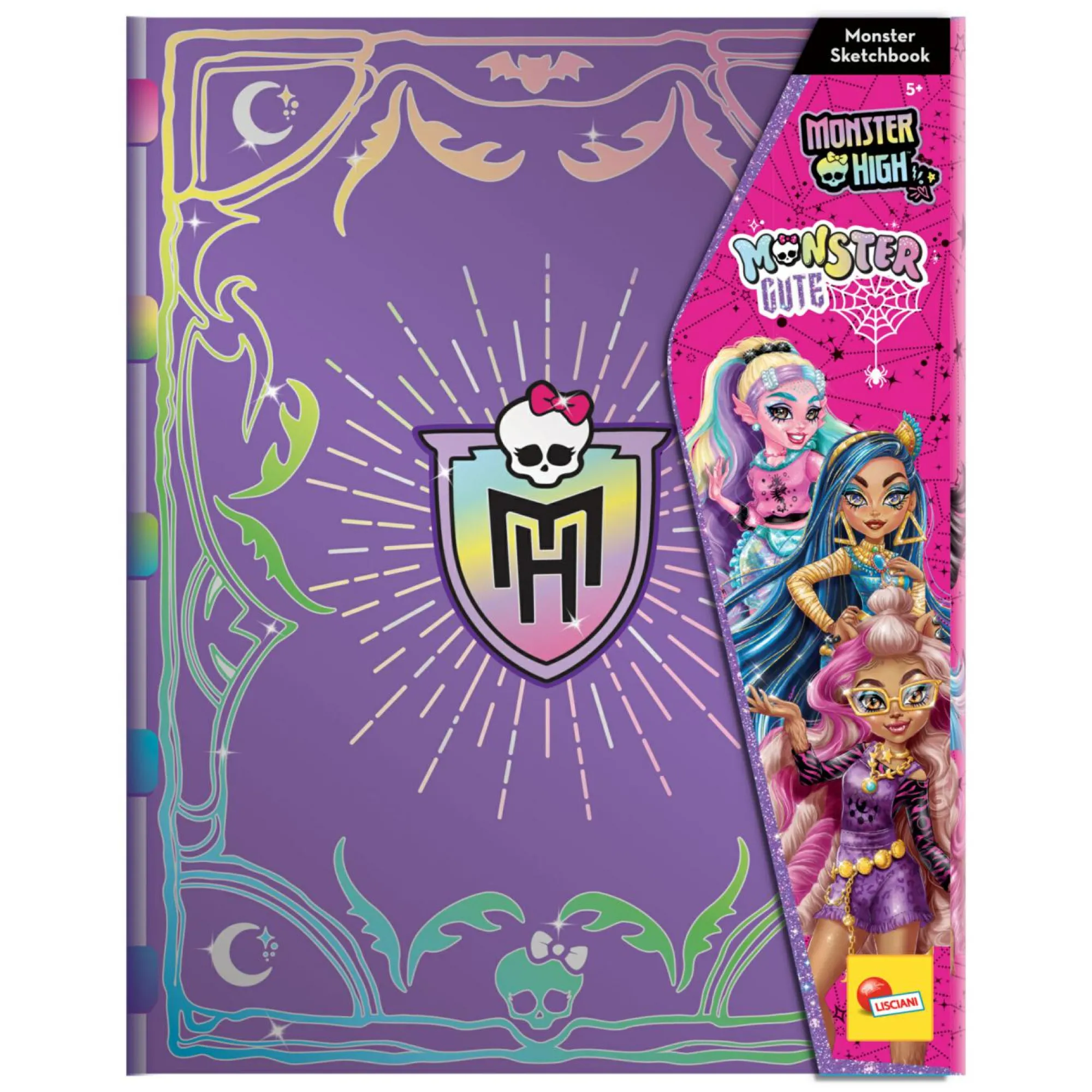 LISCIANI Monster high sketchbook monster cute> Kit Artistici E Pittura