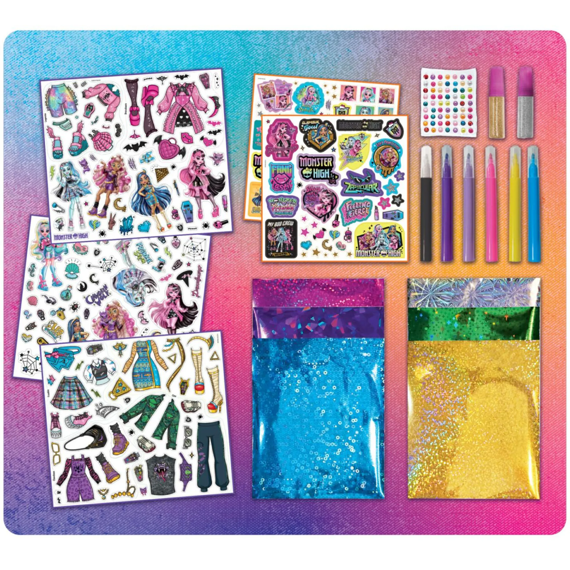 LISCIANI Monster high sketchbook monster cute> Kit Artistici E Pittura
