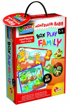 LISCIANI Montessori baby box allegri cuccioli> Primi Apprendimenti