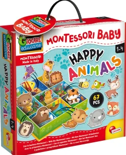 LISCIANI Montessori baby happy animals> Primi Apprendimenti