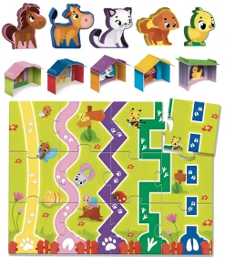 LISCIANI Montessori baby legno baby farm> Giochi Educativi In Legno