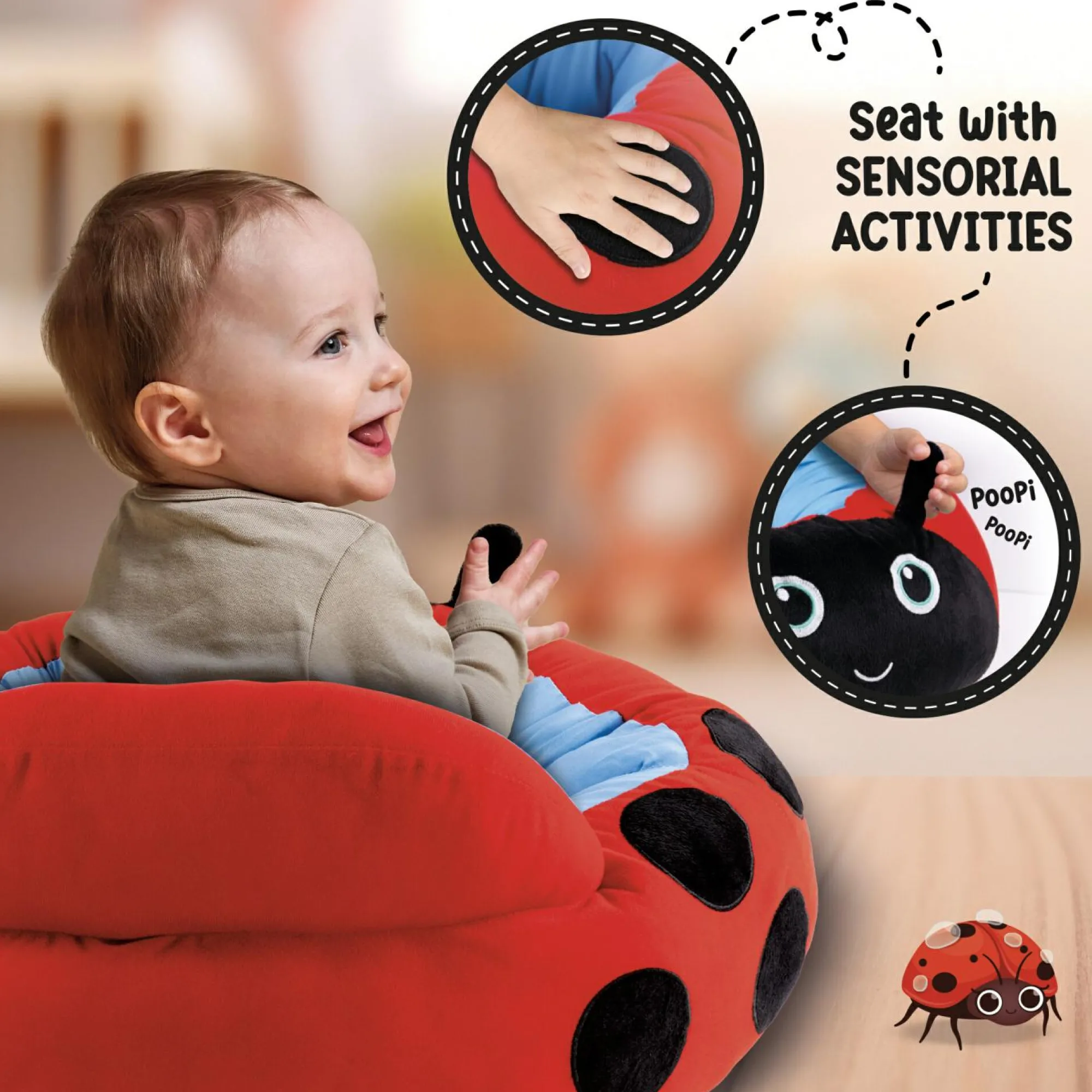 LISCIANI Montessori baby my baby ladybug> Primi Apprendimenti