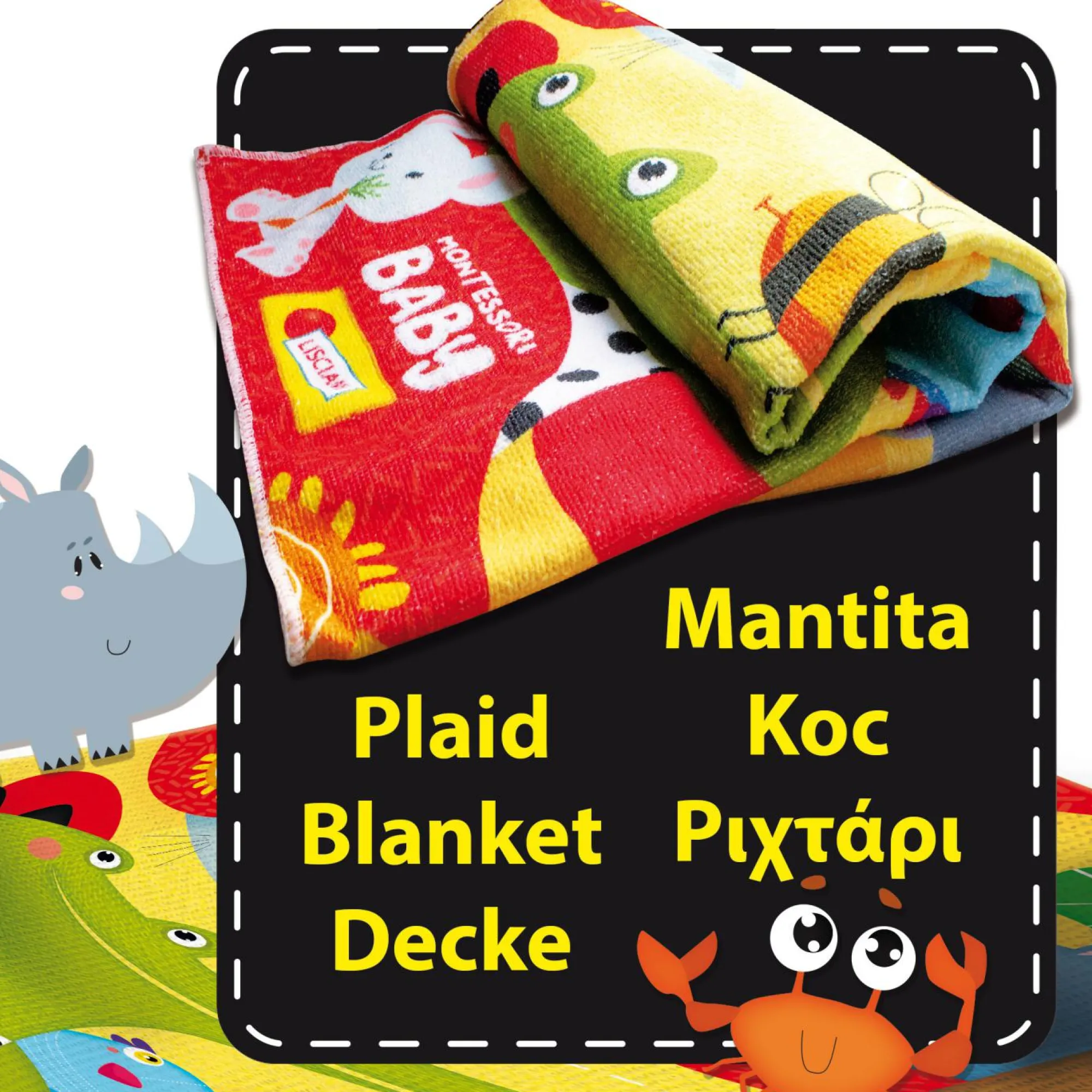 LISCIANI Montessori baby play on the floor> Primi Apprendimenti