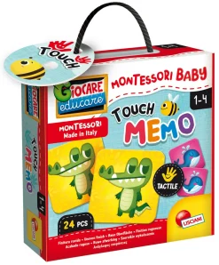 LISCIANI Montessori baby touch memo> Primi Apprendimenti