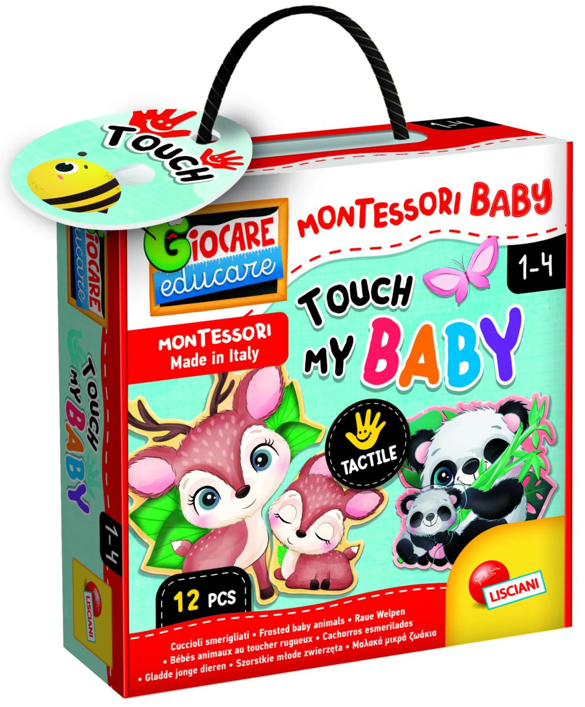 LISCIANI Montessori baby touch my baby> Primi Apprendimenti