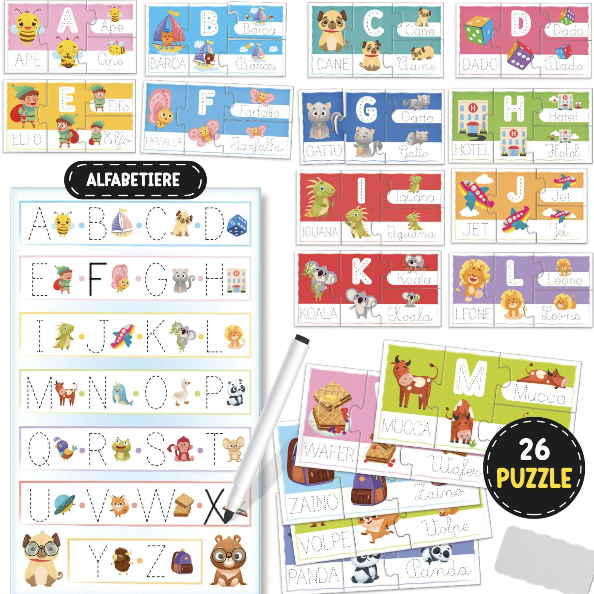 LISCIANI Montessori imparo a leggere e scrivere> Primi Apprendimenti