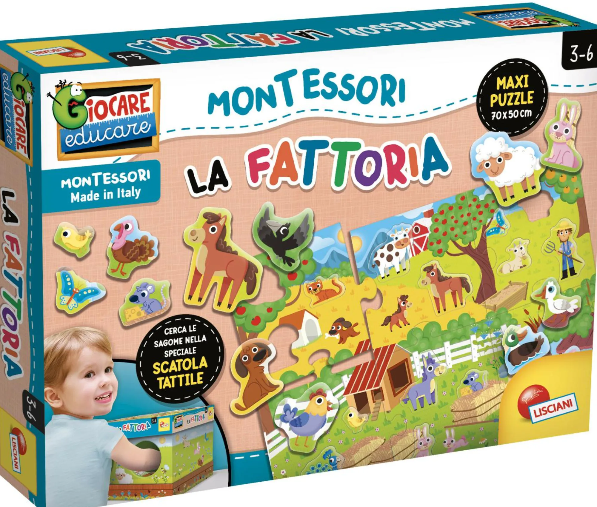 LISCIANI Montessori la fattoria> Primi Apprendimenti