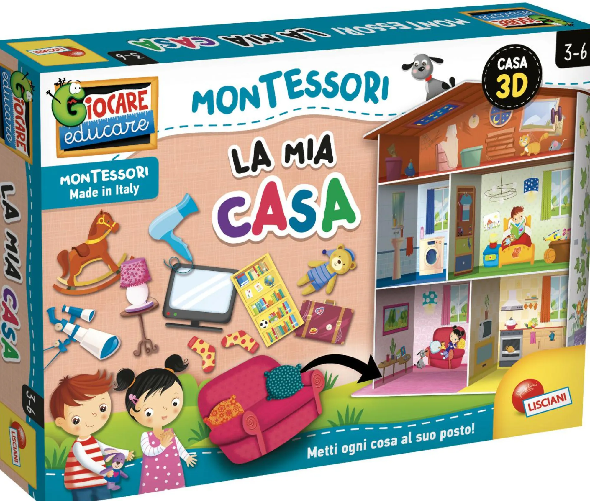 LISCIANI Montessori la mia casa> Primi Apprendimenti