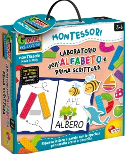 LISCIANI Montessori laboratorio dell’ alfabeto e prima scrittura> Primi Apprendimenti