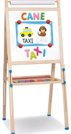 LISCIANI Montessori lavagnona legno cresce con te> Primi Apprendimenti