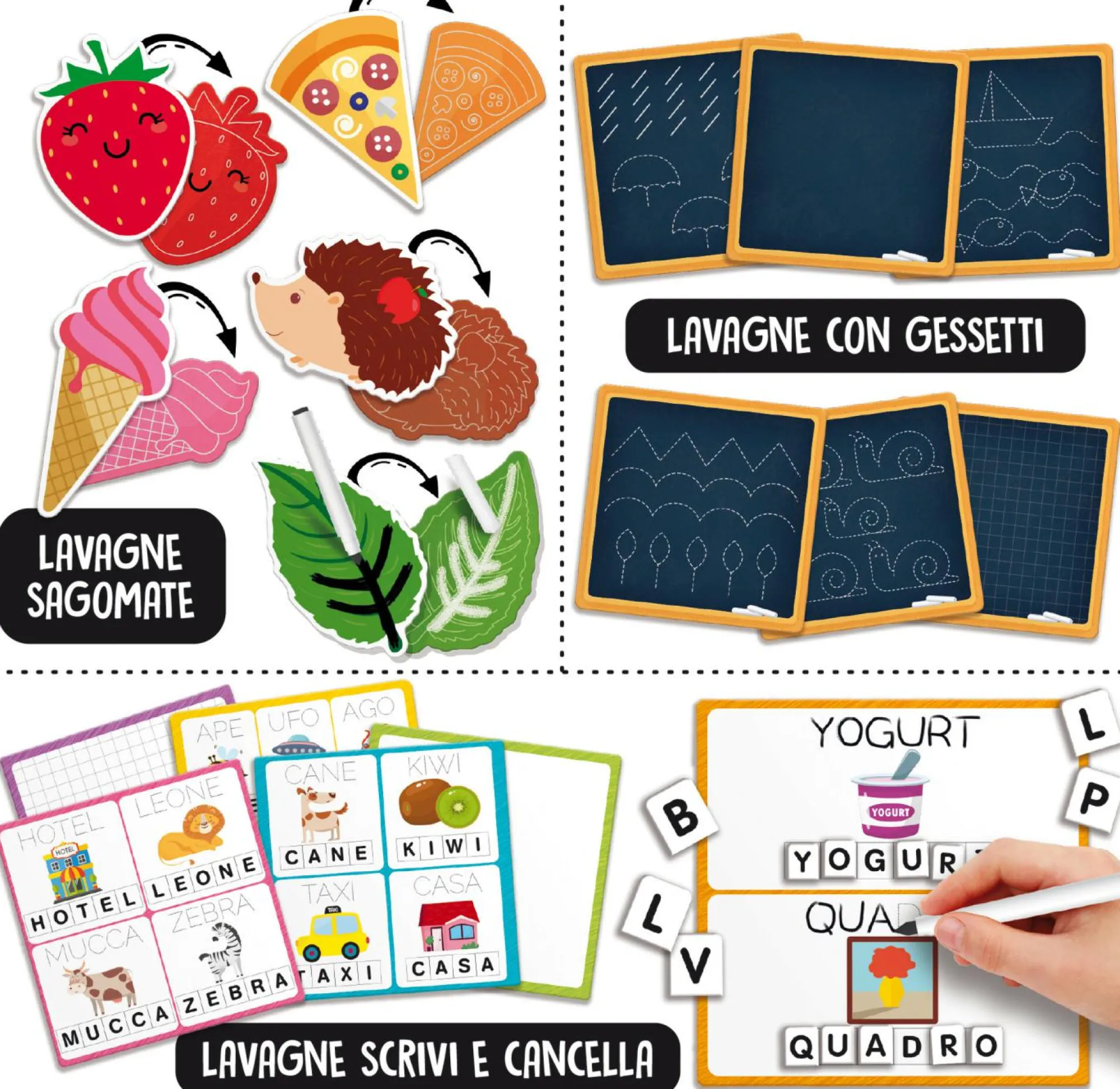 LISCIANI Montessori le lavagne educative> Banchi Scuola E Lavagne