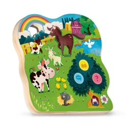 LISCIANI Montessori le storie della fattoria – libro e gioco educativo per bambini> Primi Apprendimenti